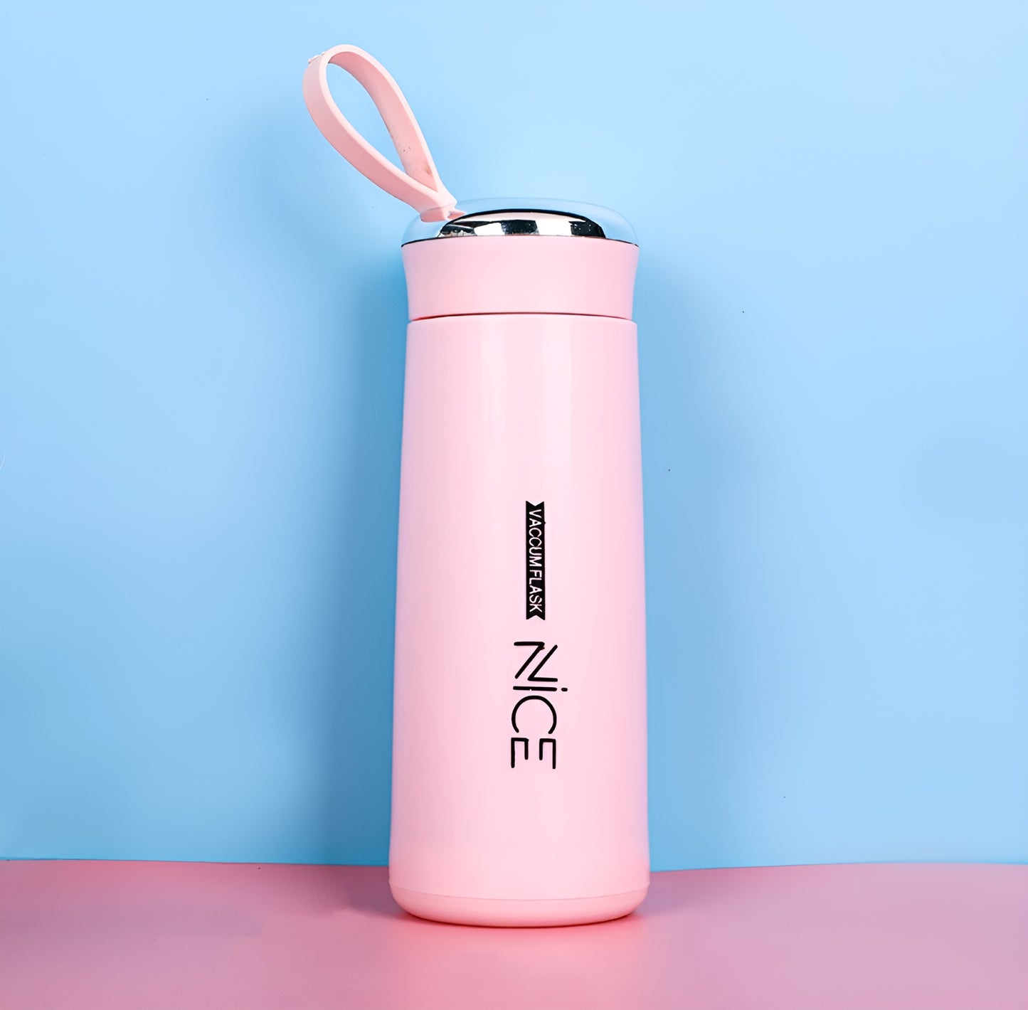 Premium NICE 400ml Glass Water Bottle - Insulated for Ultimate Freshness - Perfect for School, Gym, and Office Use